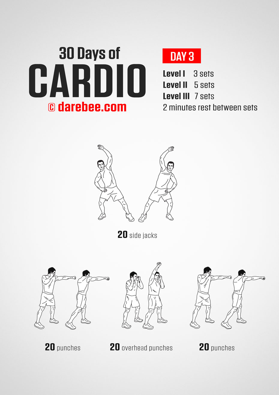 30 Day Cardio Bodyweight Program