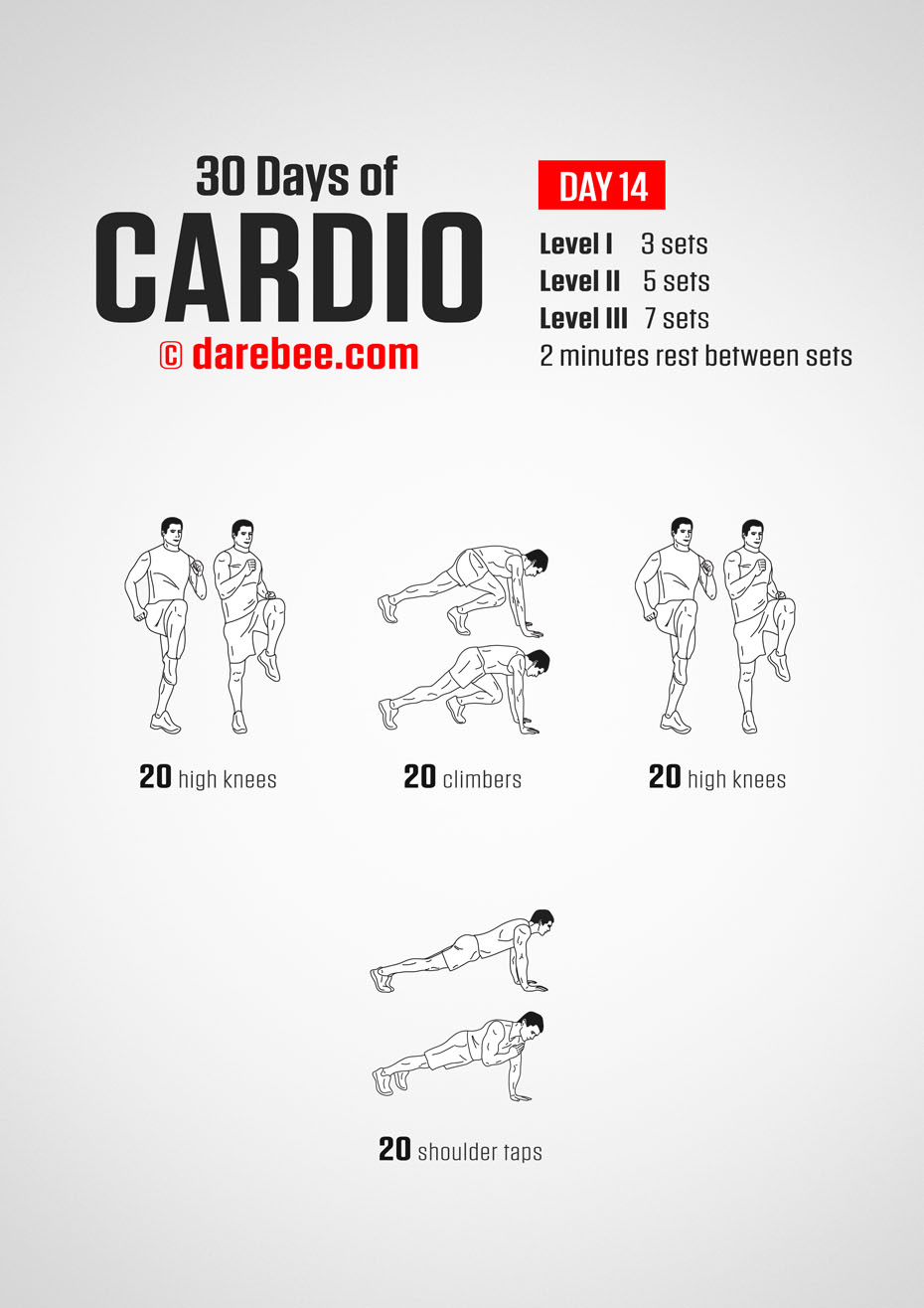 30 Day Cardio Bodyweight Program