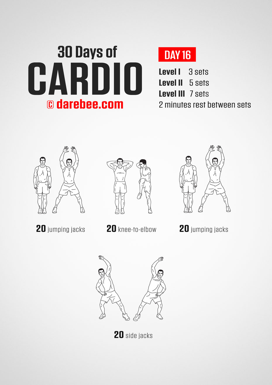 30 Day Cardio Bodyweight Program