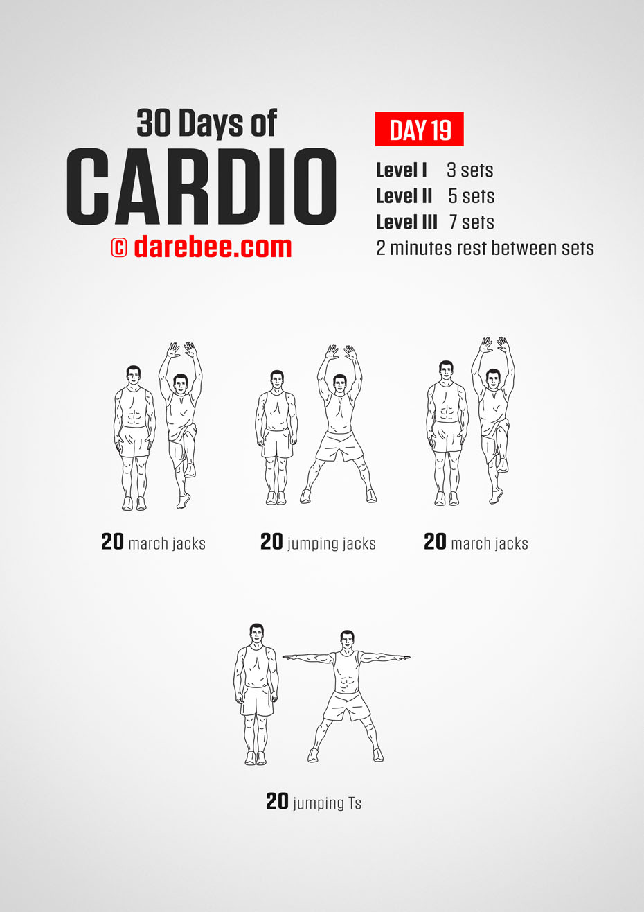 30 Day Cardio Bodyweight Program