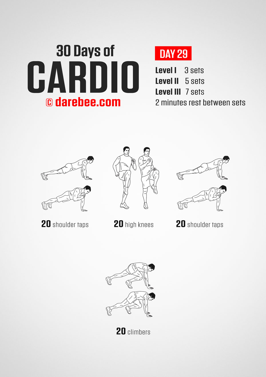 30 Day Cardio Bodyweight Program