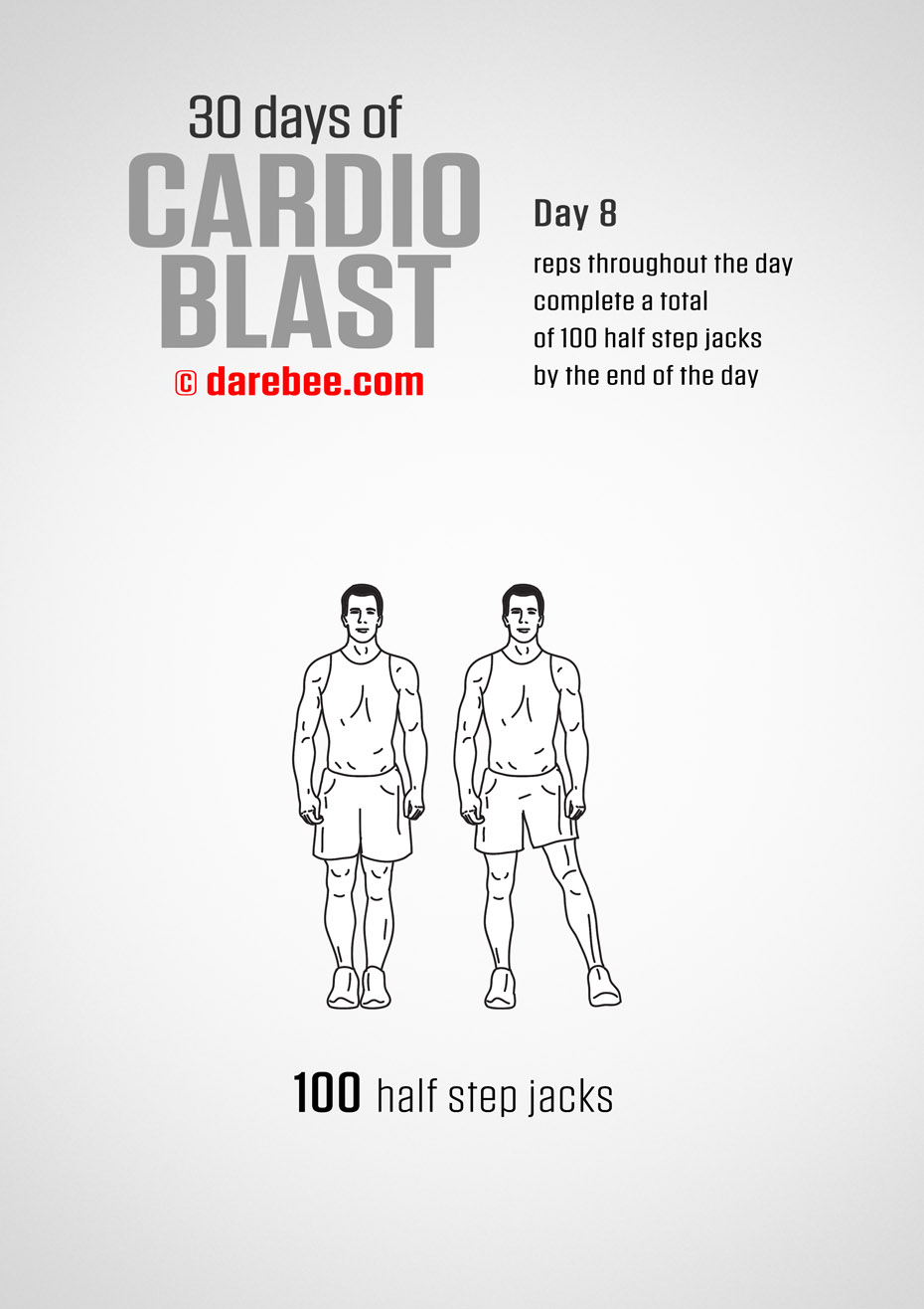 30 Days of Cardio Blast by DAREBEE