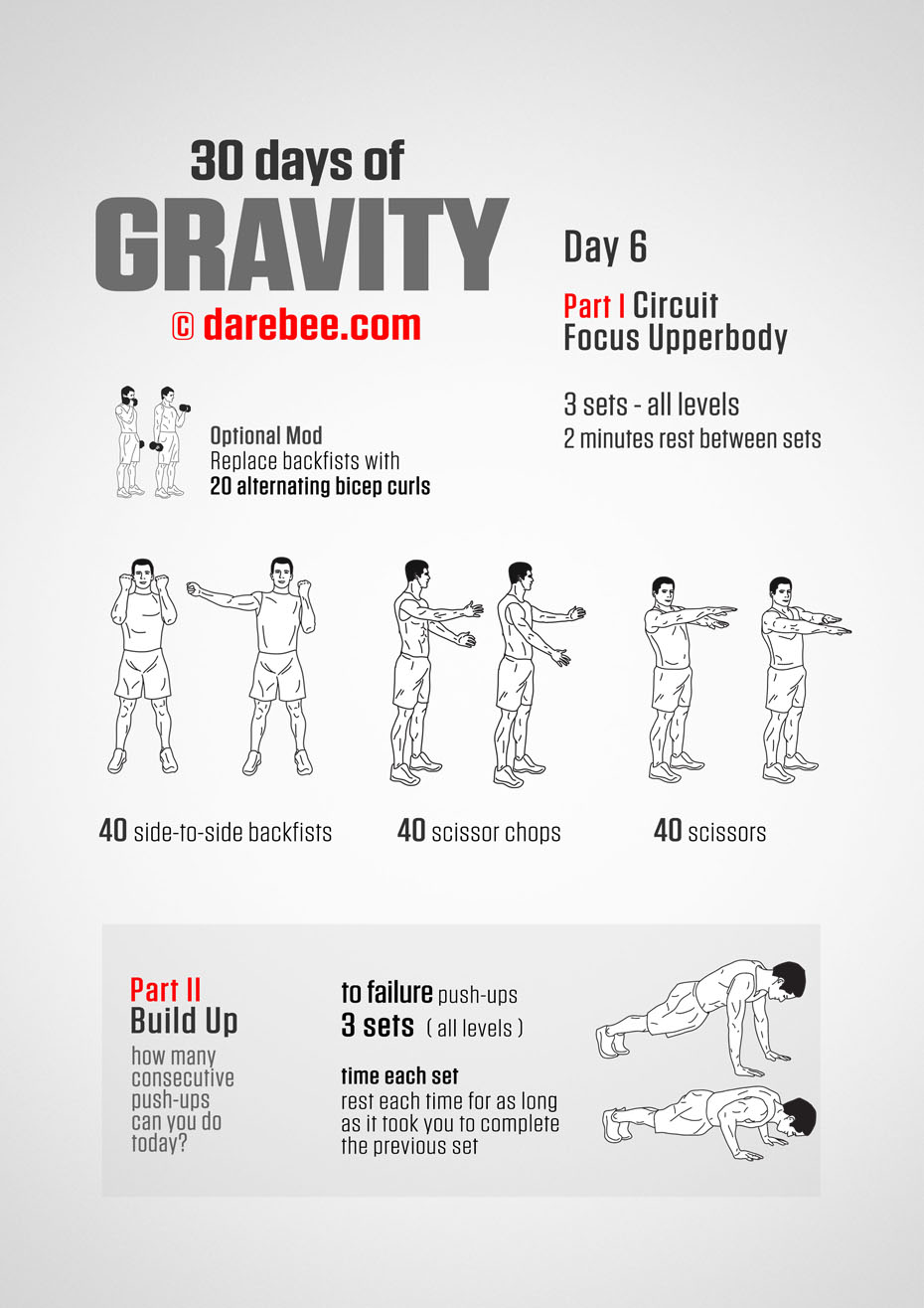 30 Days of Gravity by DAREBEE