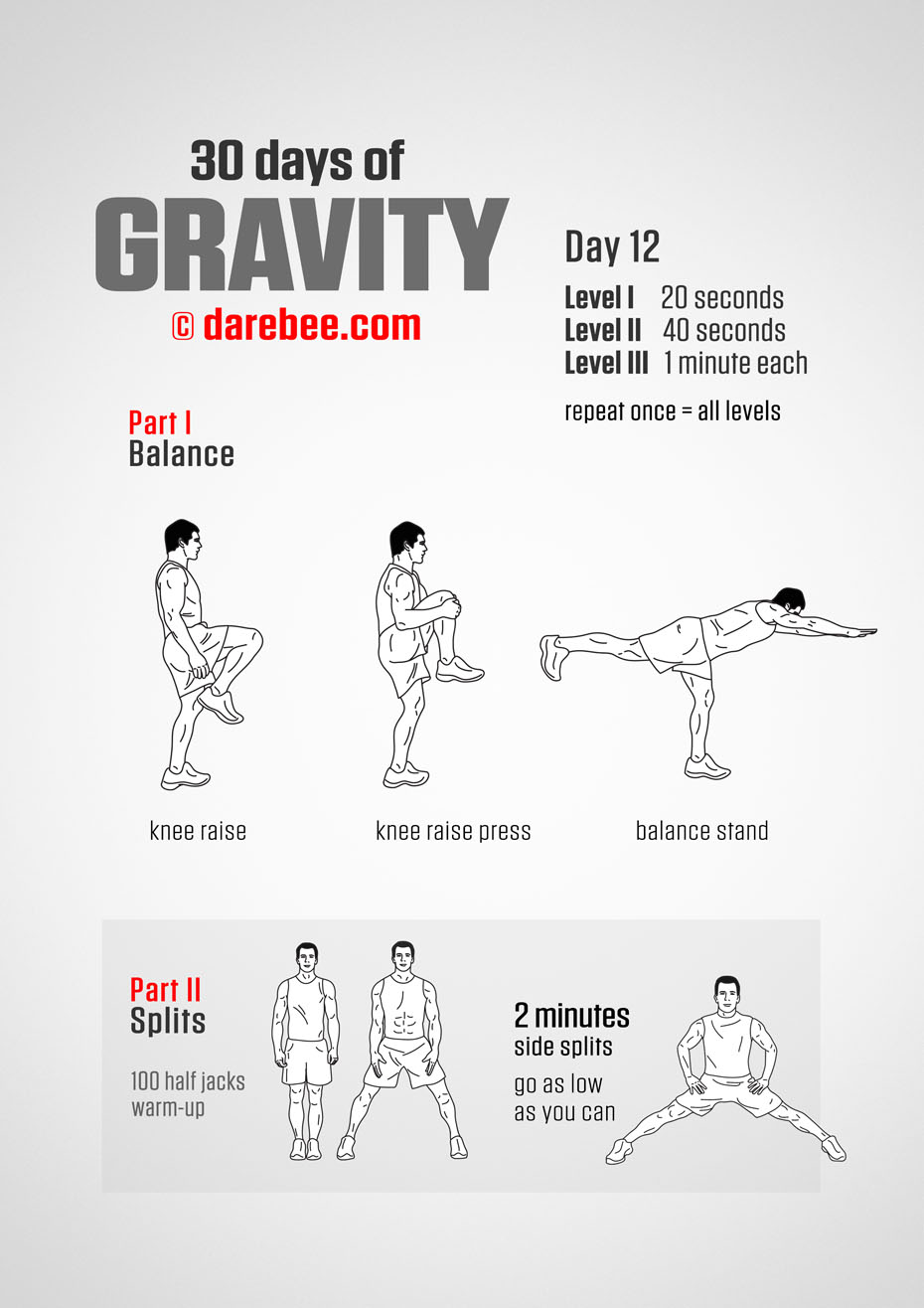 30 Days of Gravity by DAREBEE