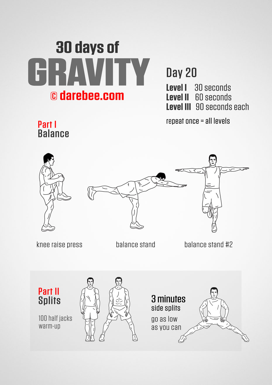 30 Days of Gravity by DAREBEE