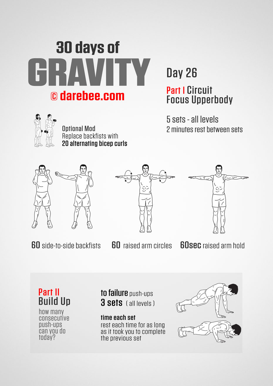 30 Days of Gravity by DAREBEE