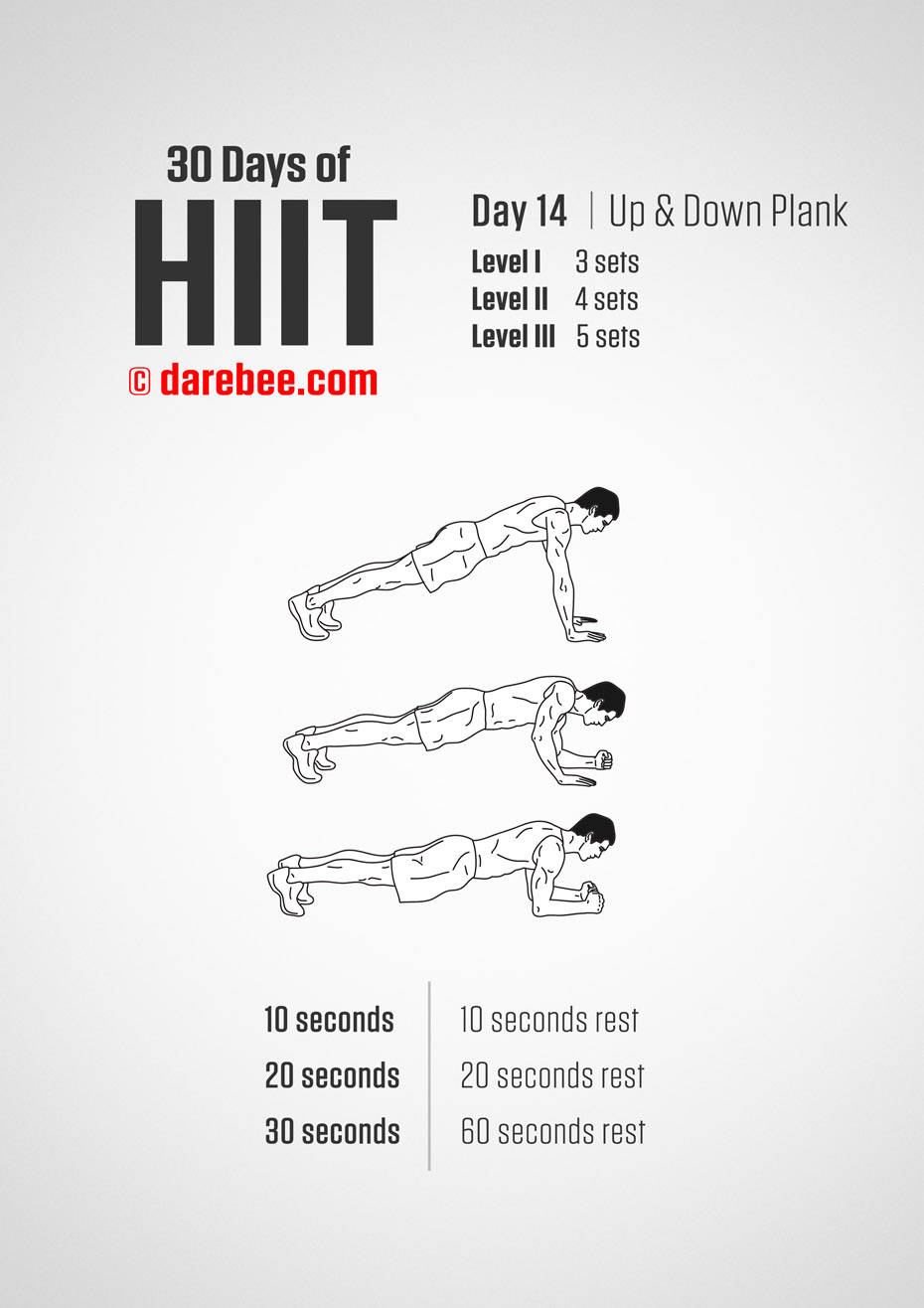 30 Days of HIIT by DAREBEE