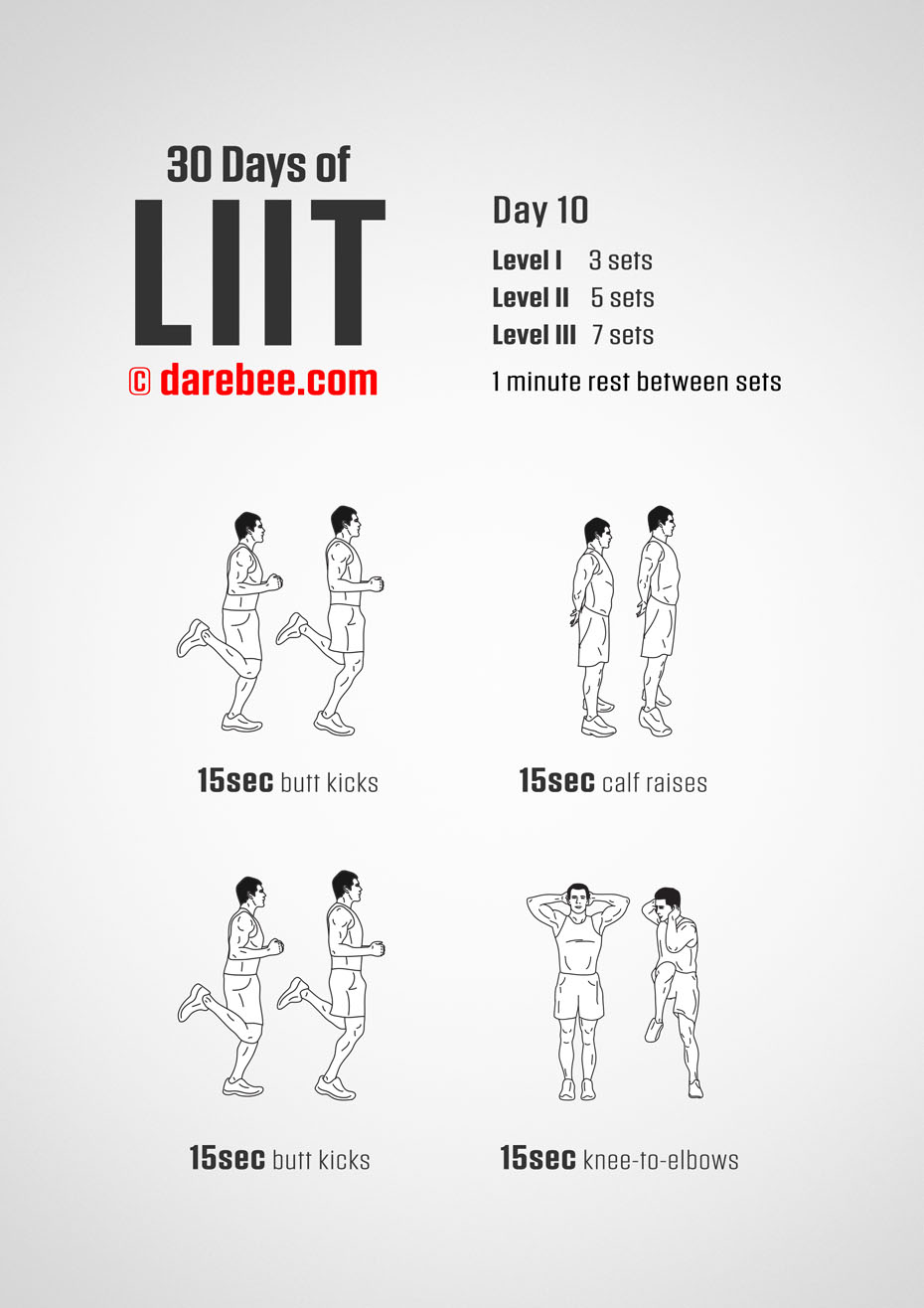 30 Days of LIIT by DAREBEE