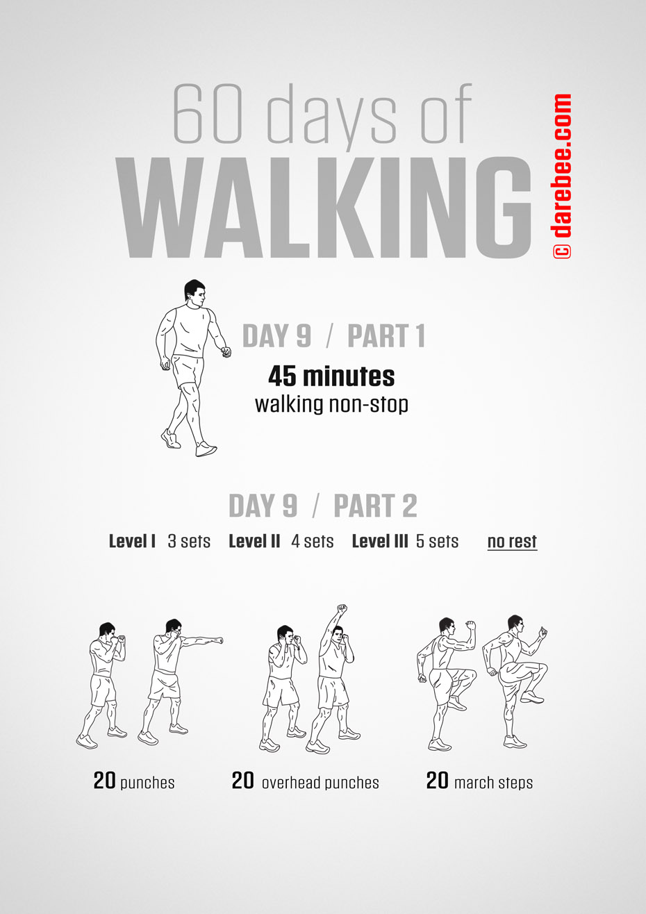 60 Days of Walking by DAREBEE