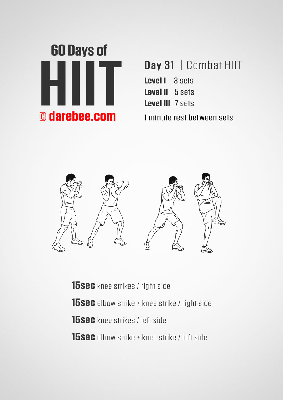 60 Days of HIIT by DAREBEE