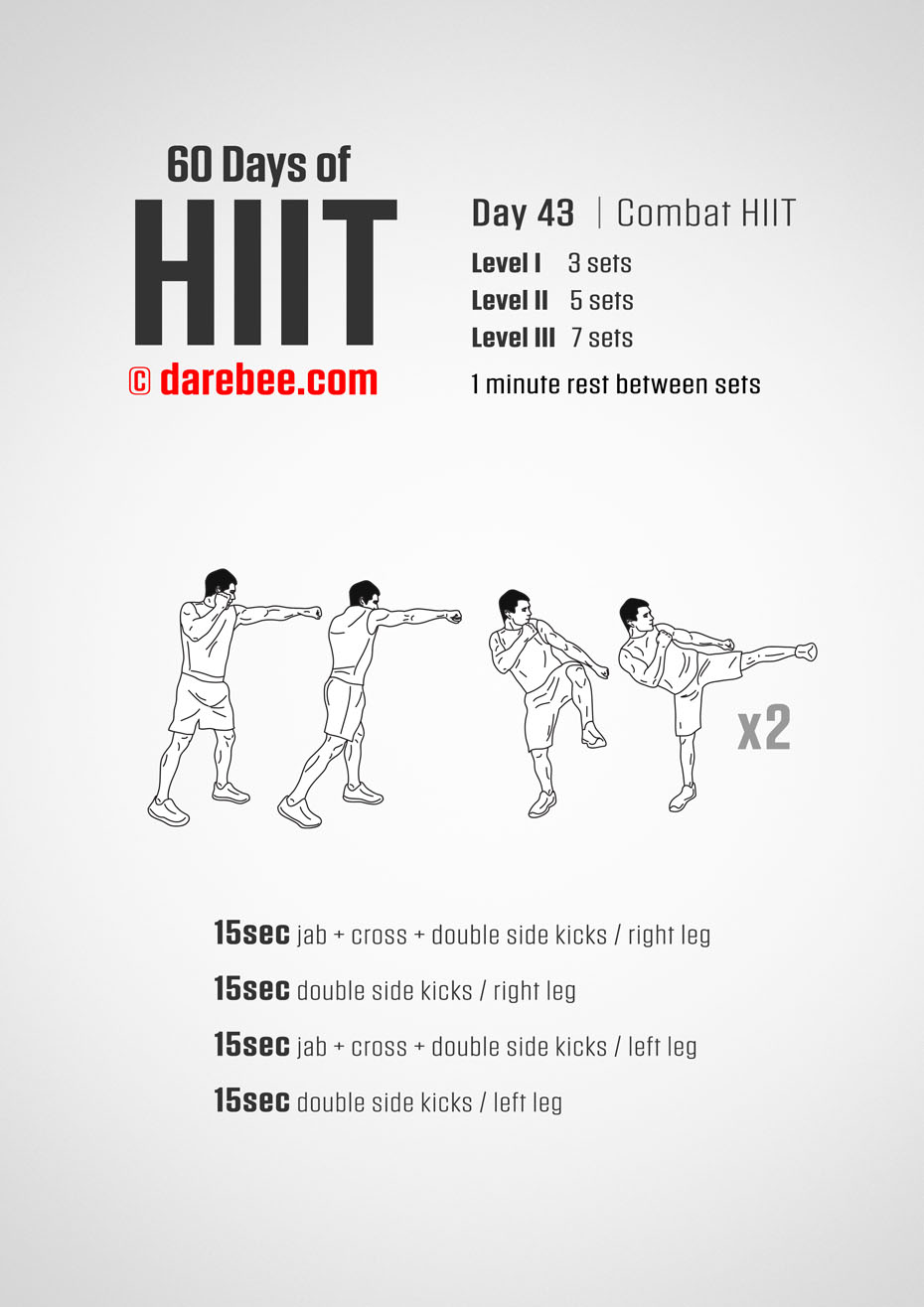 60 Days of HIIT by DAREBEE