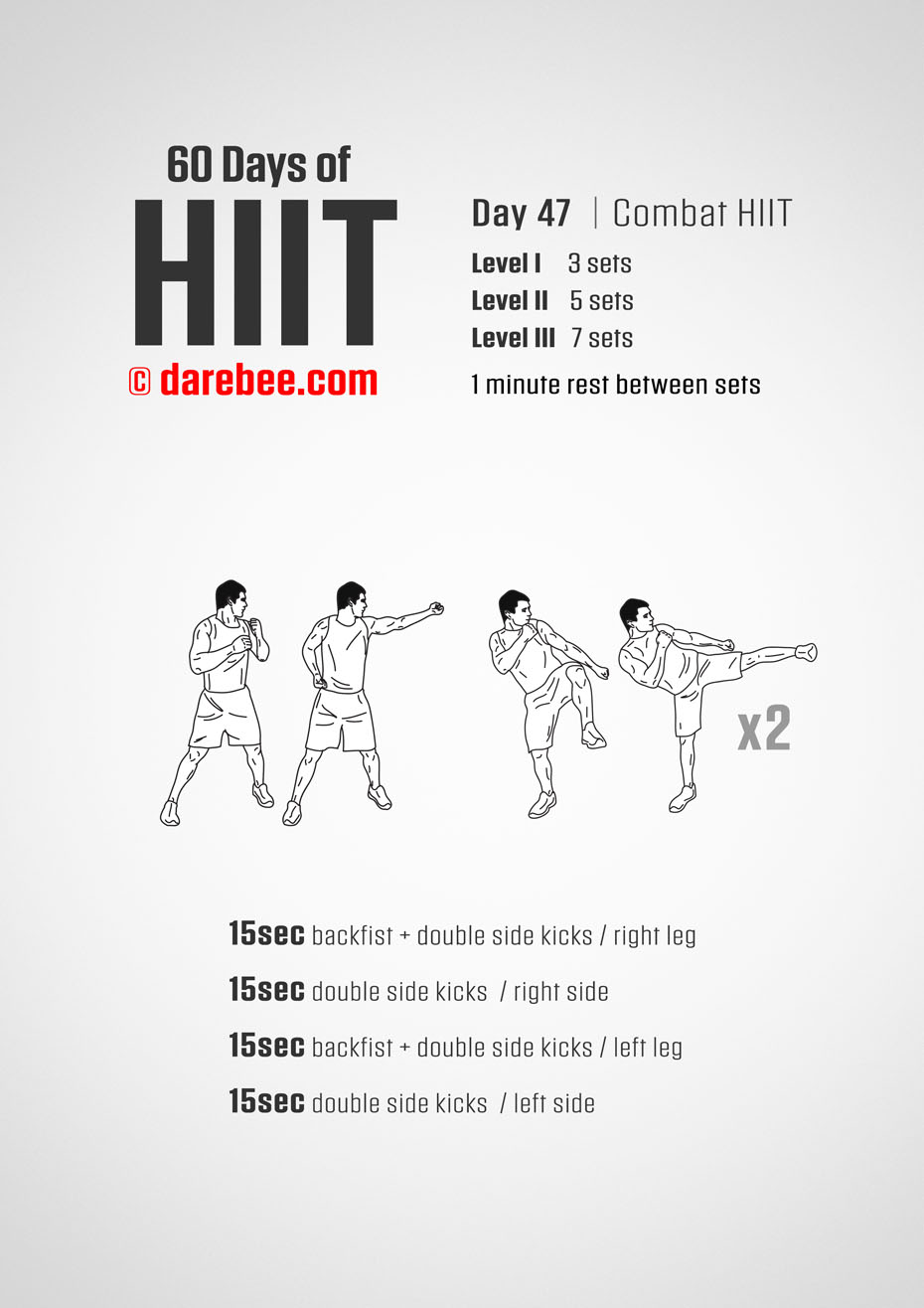 60 Days of HIIT by DAREBEE