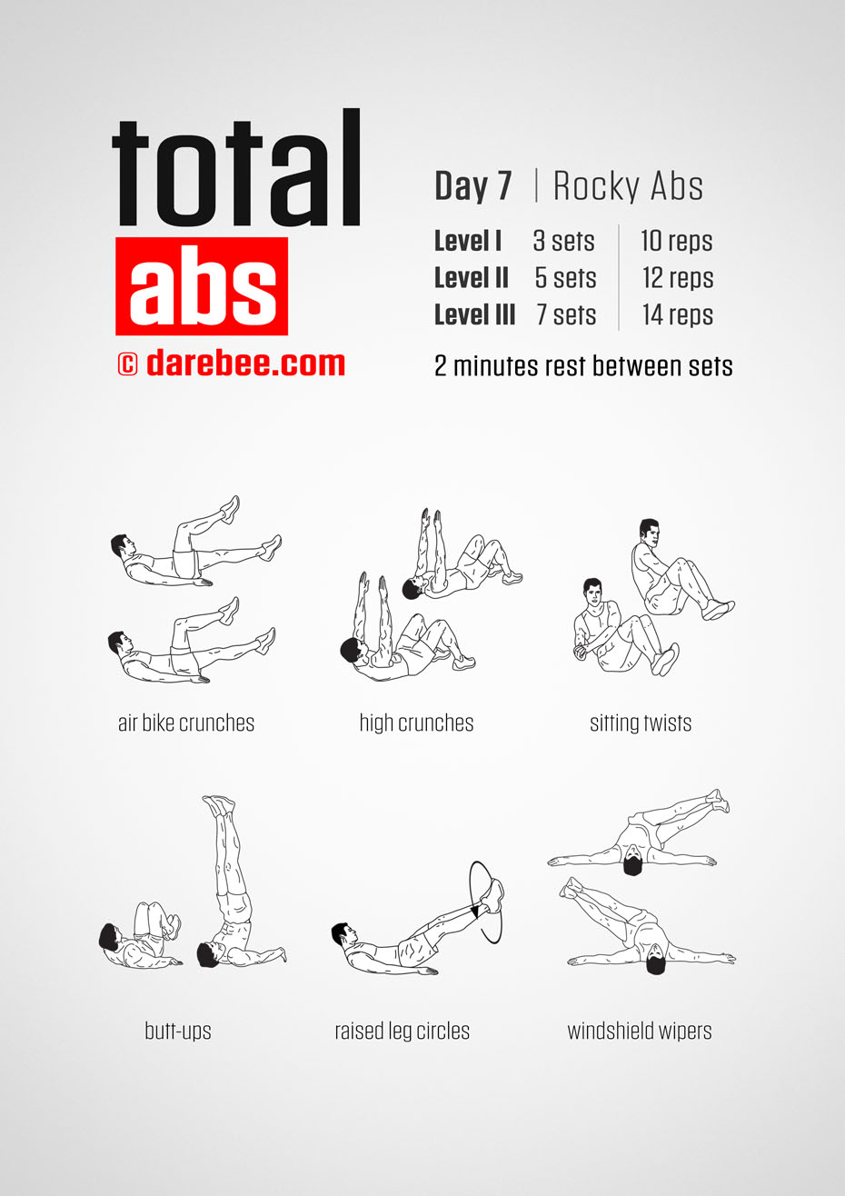 Total Abs 30 Day Program by DAREBEE