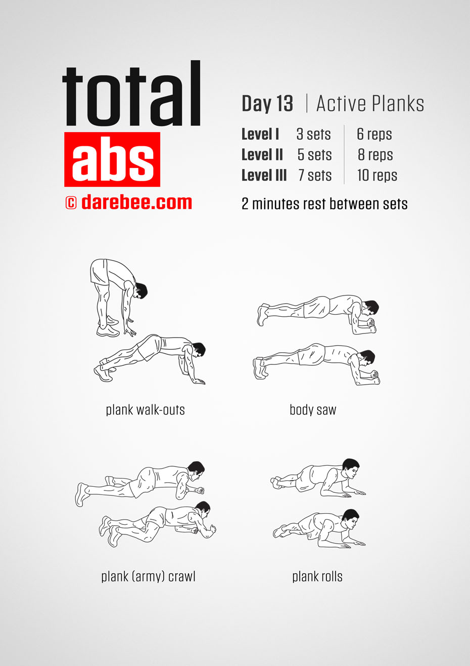 Total Abs 30 Day Program by DAREBEE