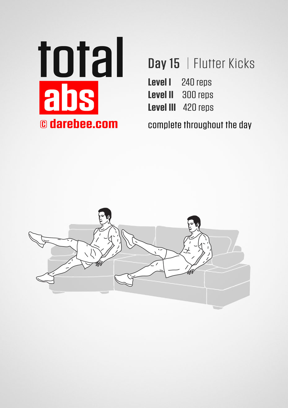 Total Abs 30 Day Program by DAREBEE