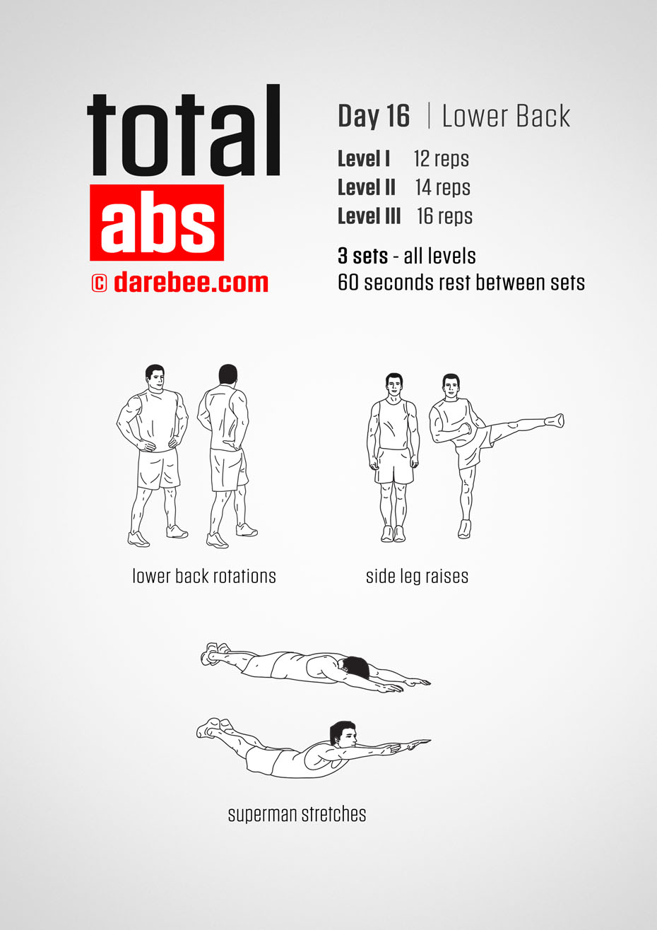 Total Abs 30 Day Program by DAREBEE