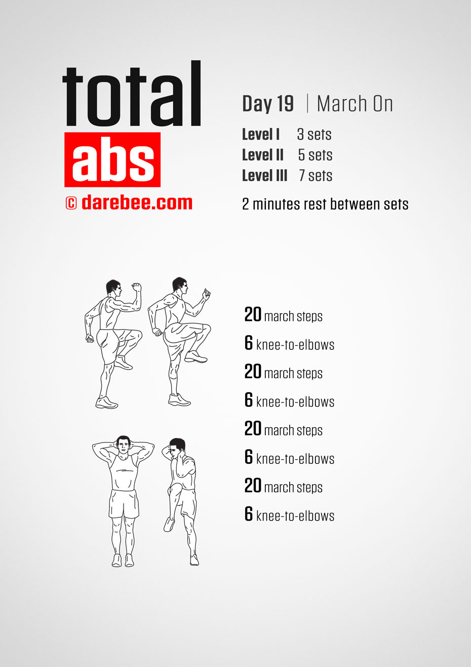 Total Abs 30 Day Program by DAREBEE