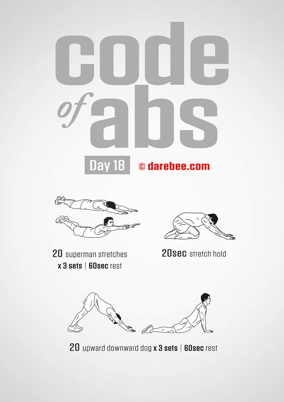 Abs Fitness Program by DAREBEE