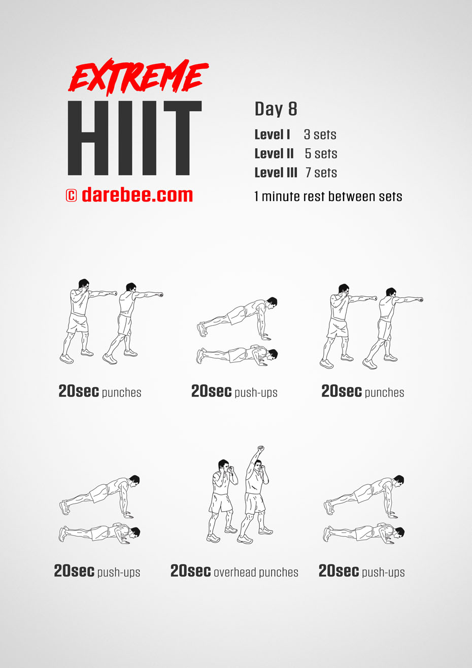 Extreme HIIT by DAREBEE