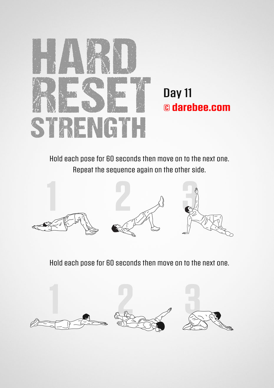 The Hard Reset Strength - Fitness Program by DAREBEE