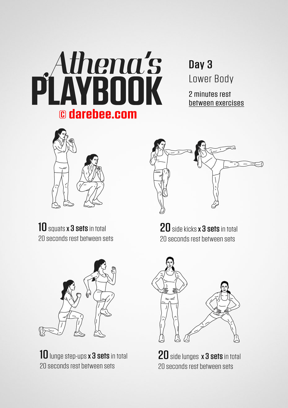 Athena's Playbook - 30 Day Program by DAREBEE