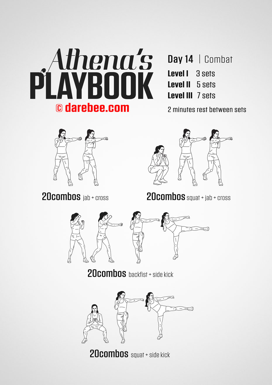 Athena's Playbook - 30 Day Program by DAREBEE