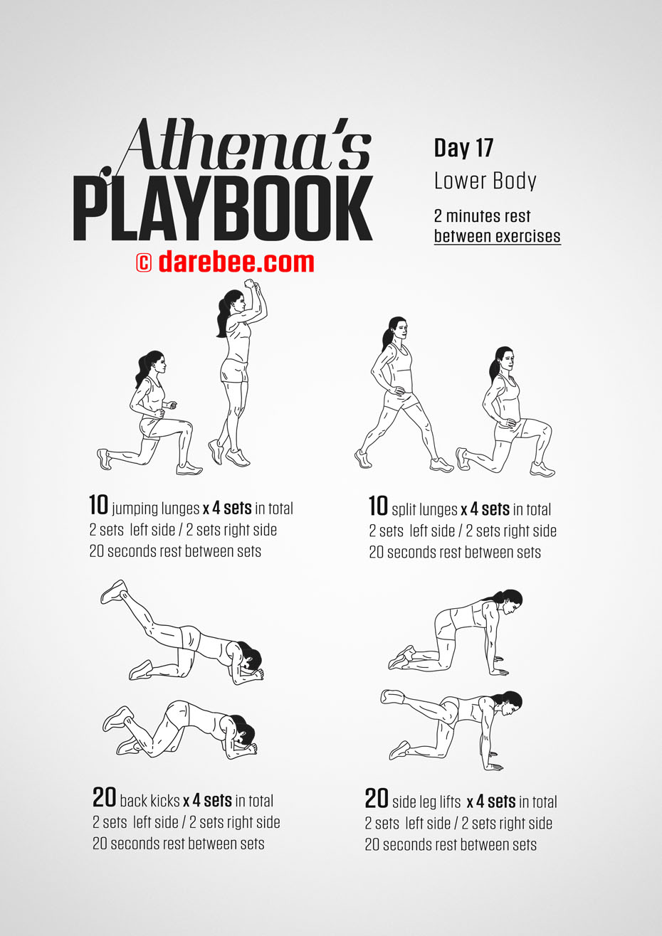 Athena's Playbook - 30 Day Program by DAREBEE