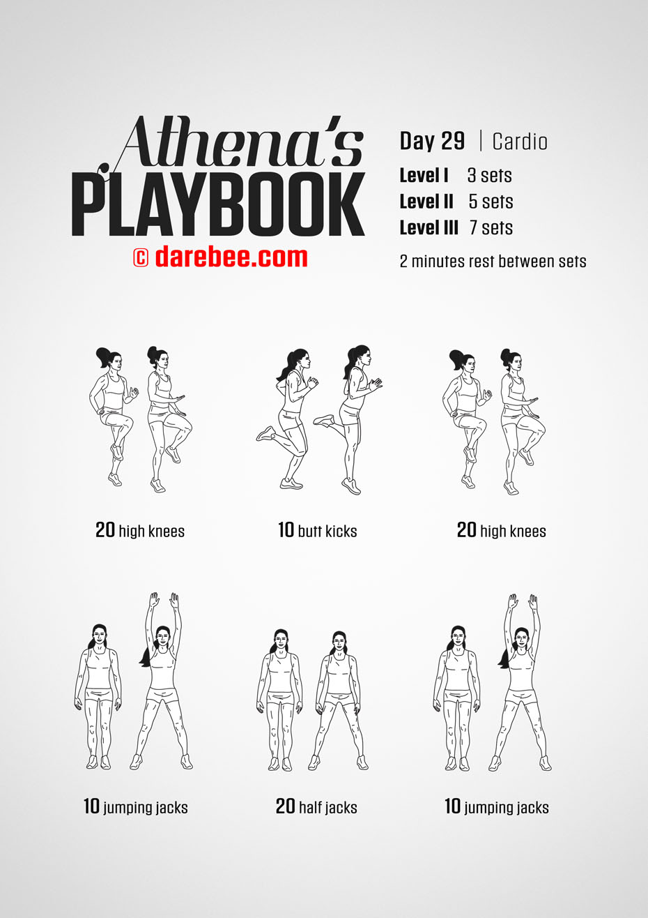 Athena's Playbook - 30 Day Program by DAREBEE