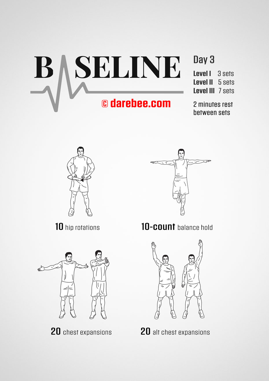 Baseline - 30 Day Low Impact Bodyweight Program