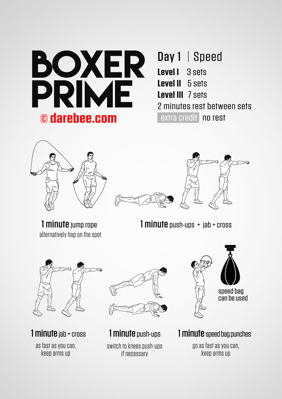 Boxer Prime: 30-Day Fitness Program