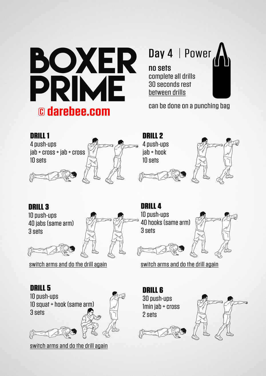 Boxer Prime: 30-Day Fitness Program