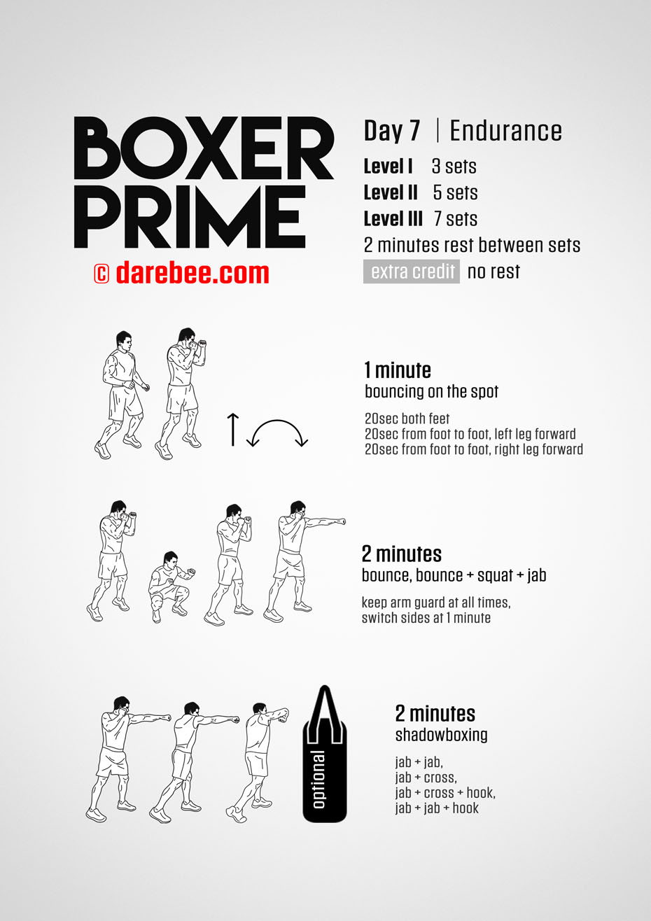 Boxer Prime: 30-Day Fitness Program