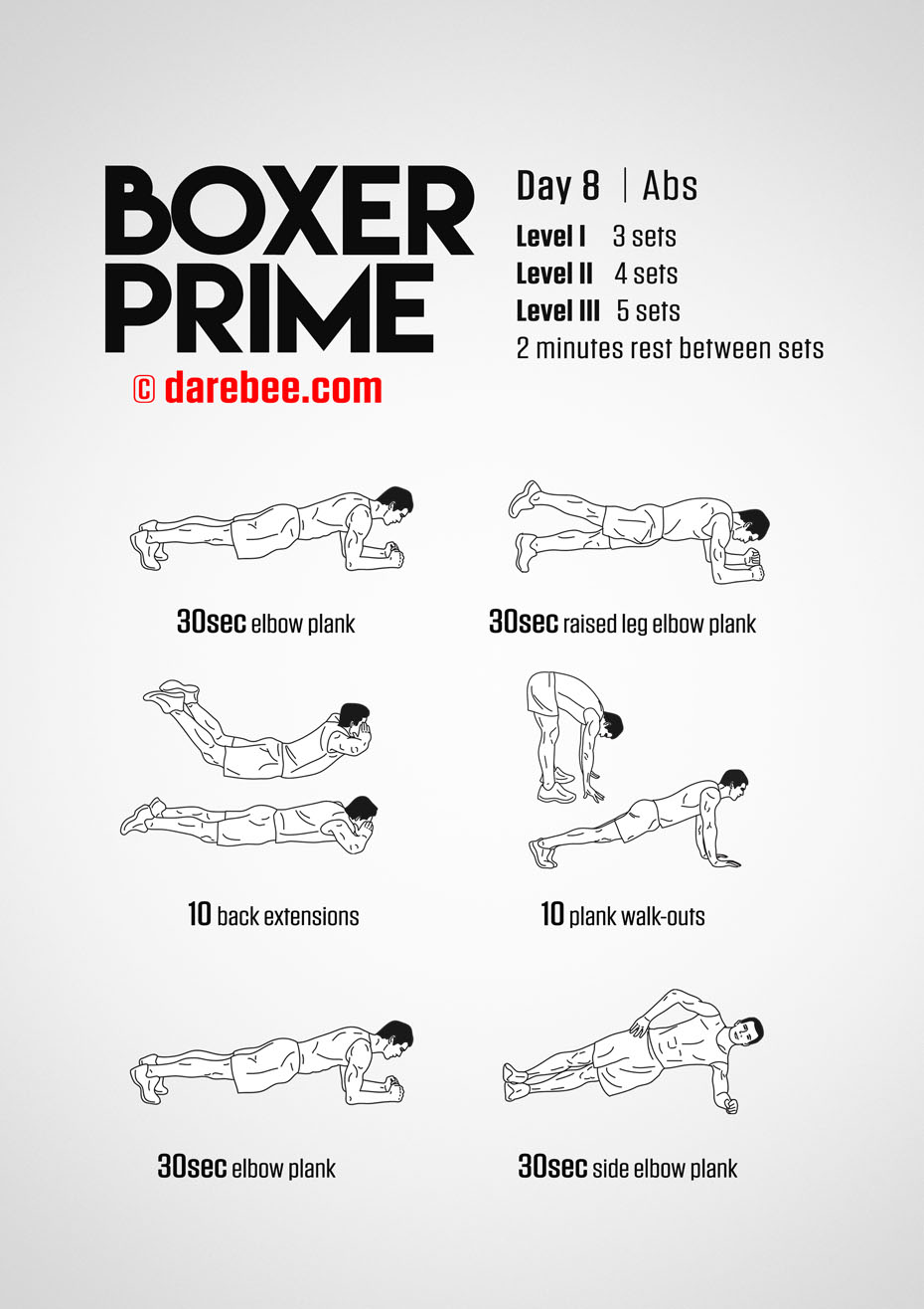 Boxer Prime: 30-Day Fitness Program