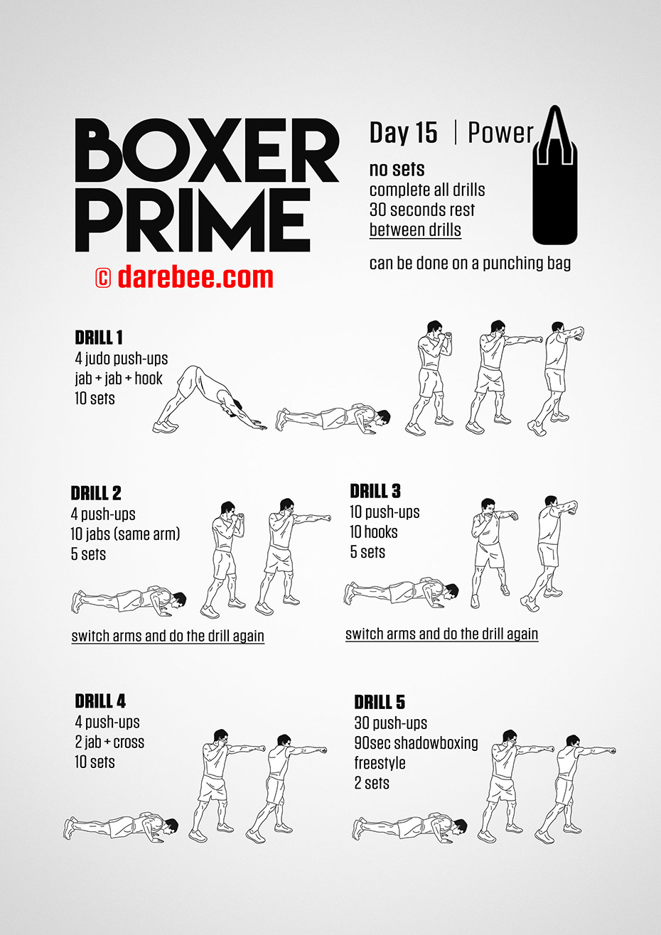 Boxer Prime: 30-Day Fitness Program