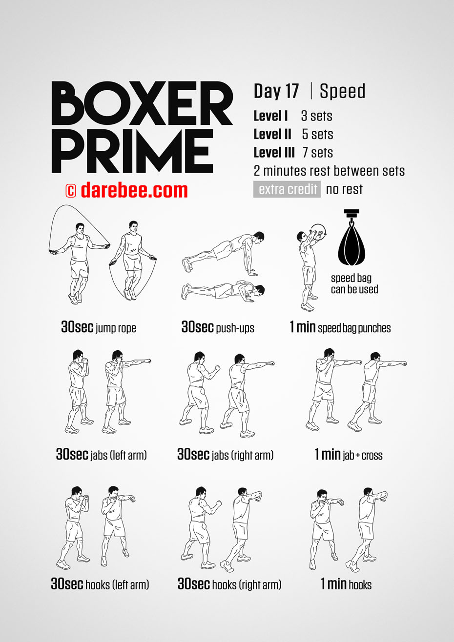 Boxer Prime: 30-Day Fitness Program