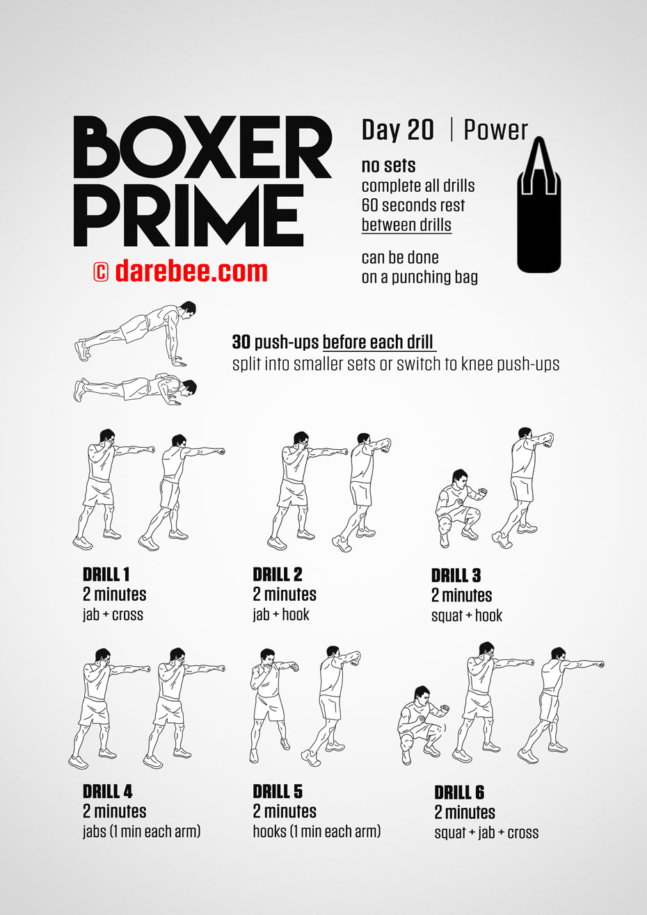 Boxer Prime: 30-Day Fitness Program