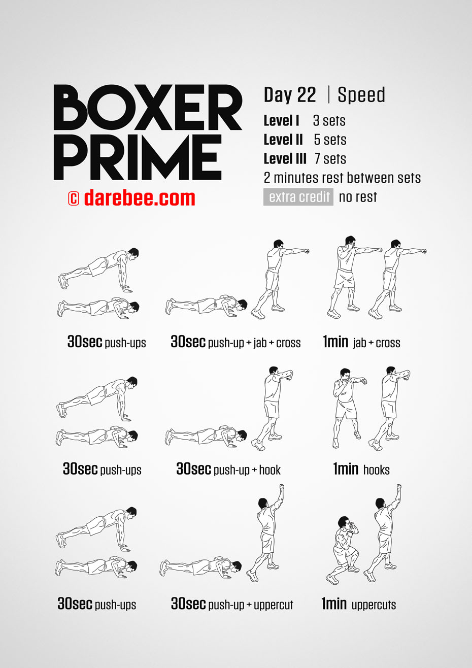 Boxer Prime: 30-Day Fitness Program