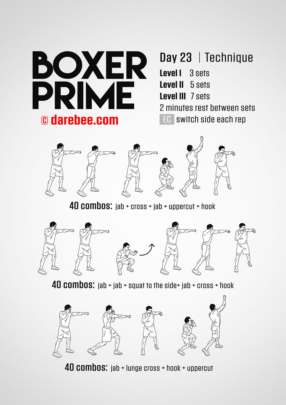 Boxer Prime: 30-Day Fitness Program