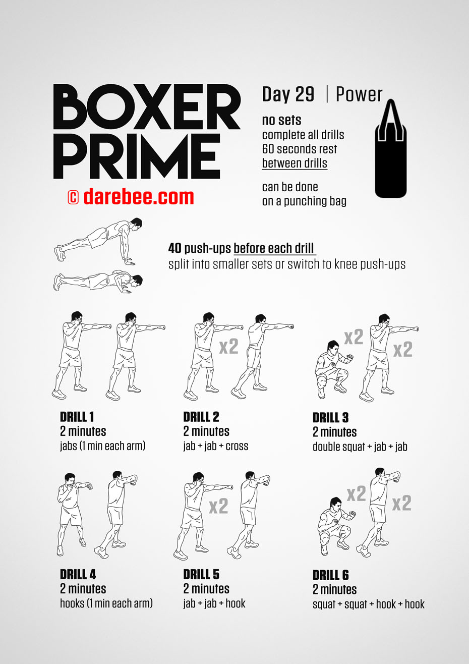 Boxer Prime: 30-Day Fitness Program