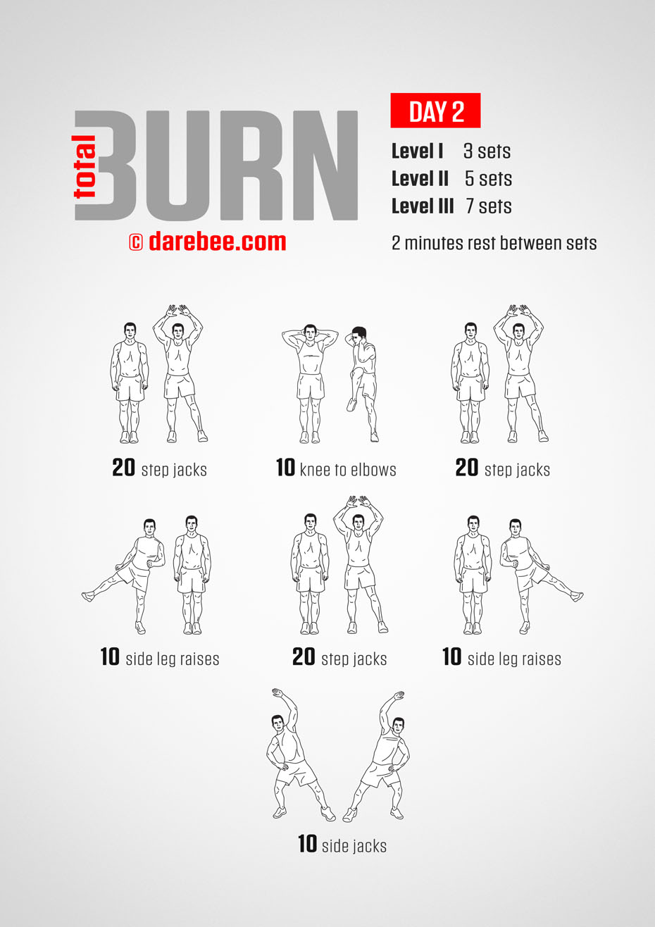 Total Burn - 30 Day At Home Cardio Program