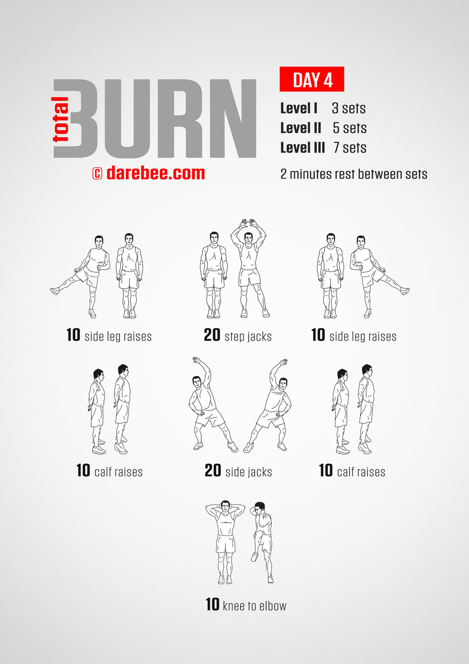 Total Burn - 30 Day At Home Cardio Program