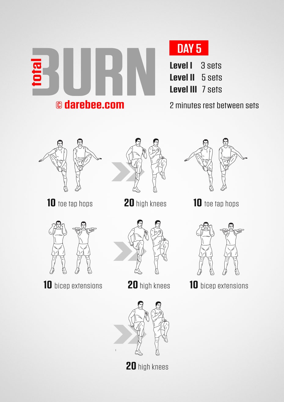 Total Burn - 30 Day At Home Cardio Program