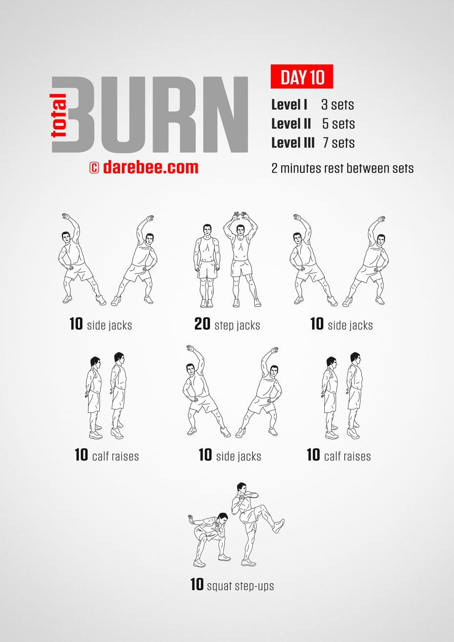 Total Burn - 30 Day At Home Cardio Program