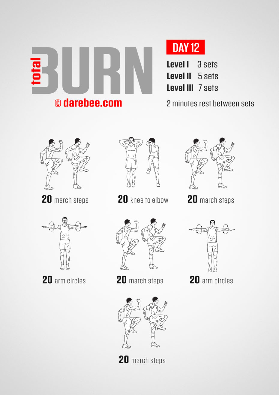 Total Burn - 30 Day At Home Cardio Program