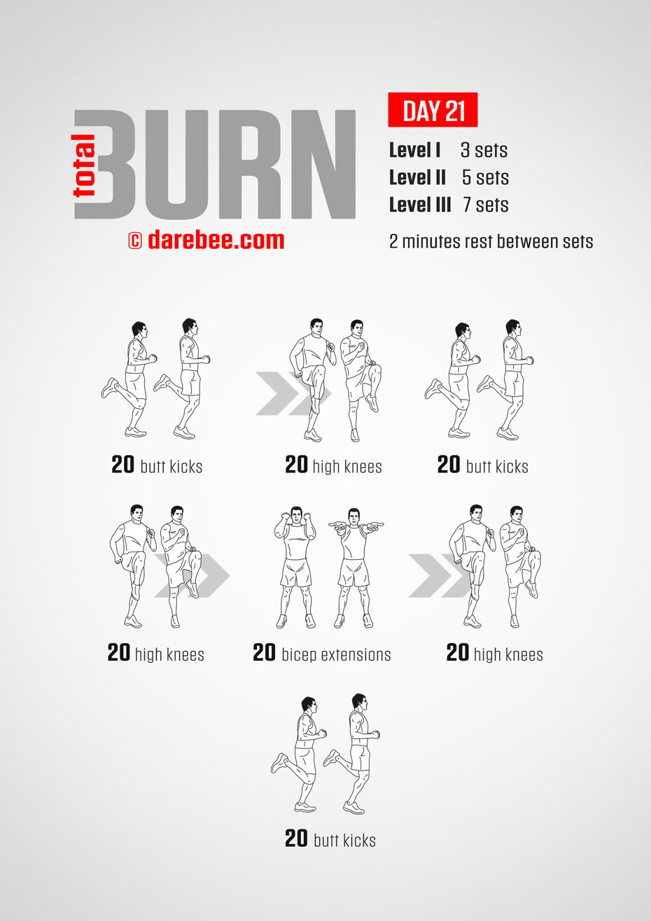 Total Burn - 30 Day At Home Cardio Program