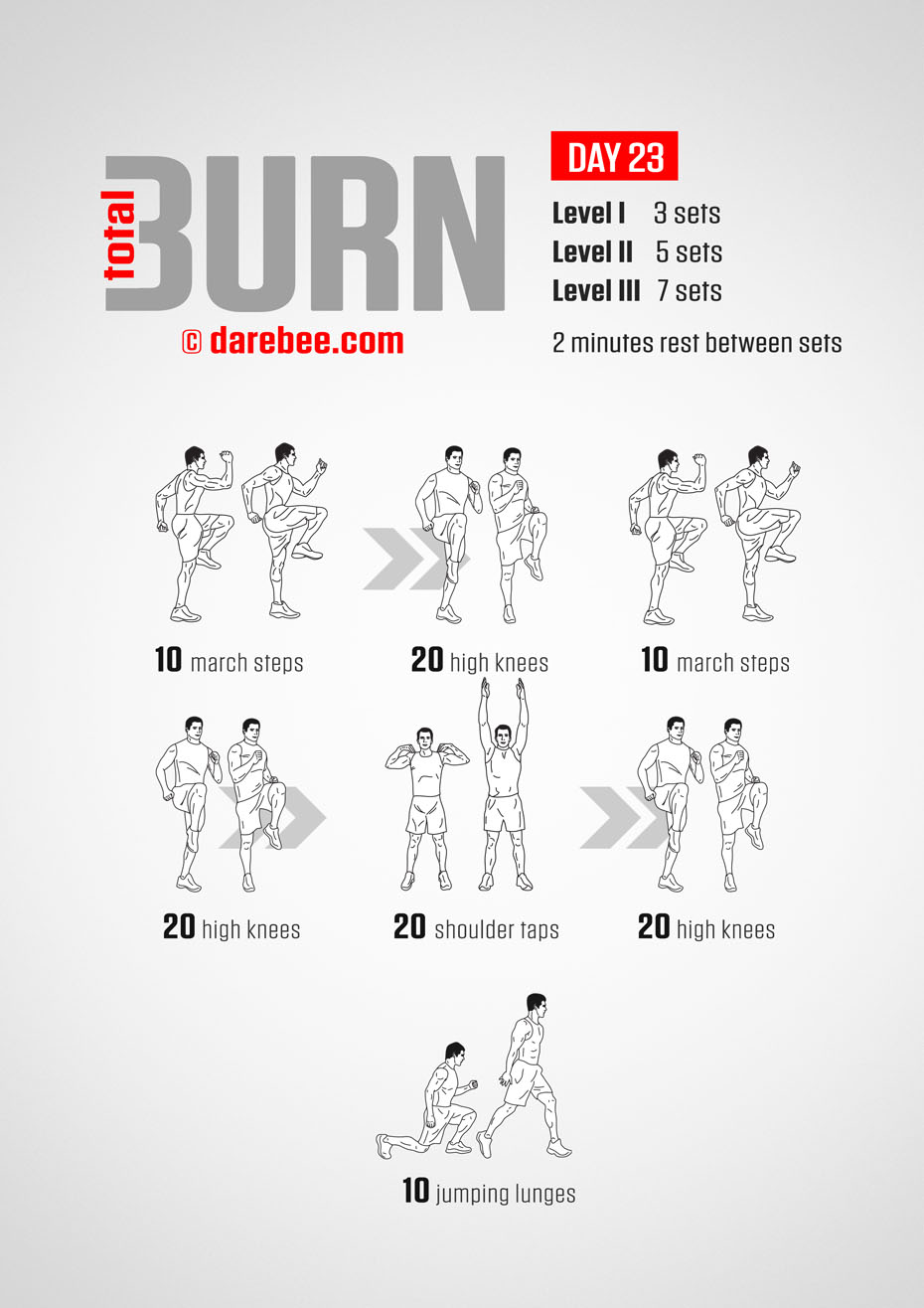 Total Burn - 30 Day At Home Cardio Program