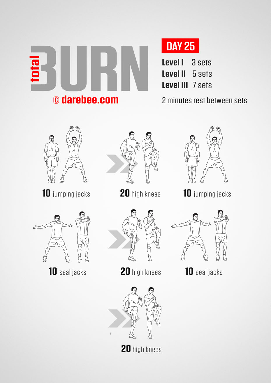 Total Burn - 30 Day At Home Cardio Program