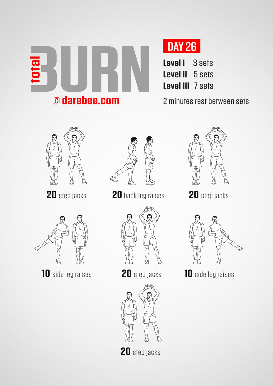 Total Burn - 30 Day At Home Cardio Program