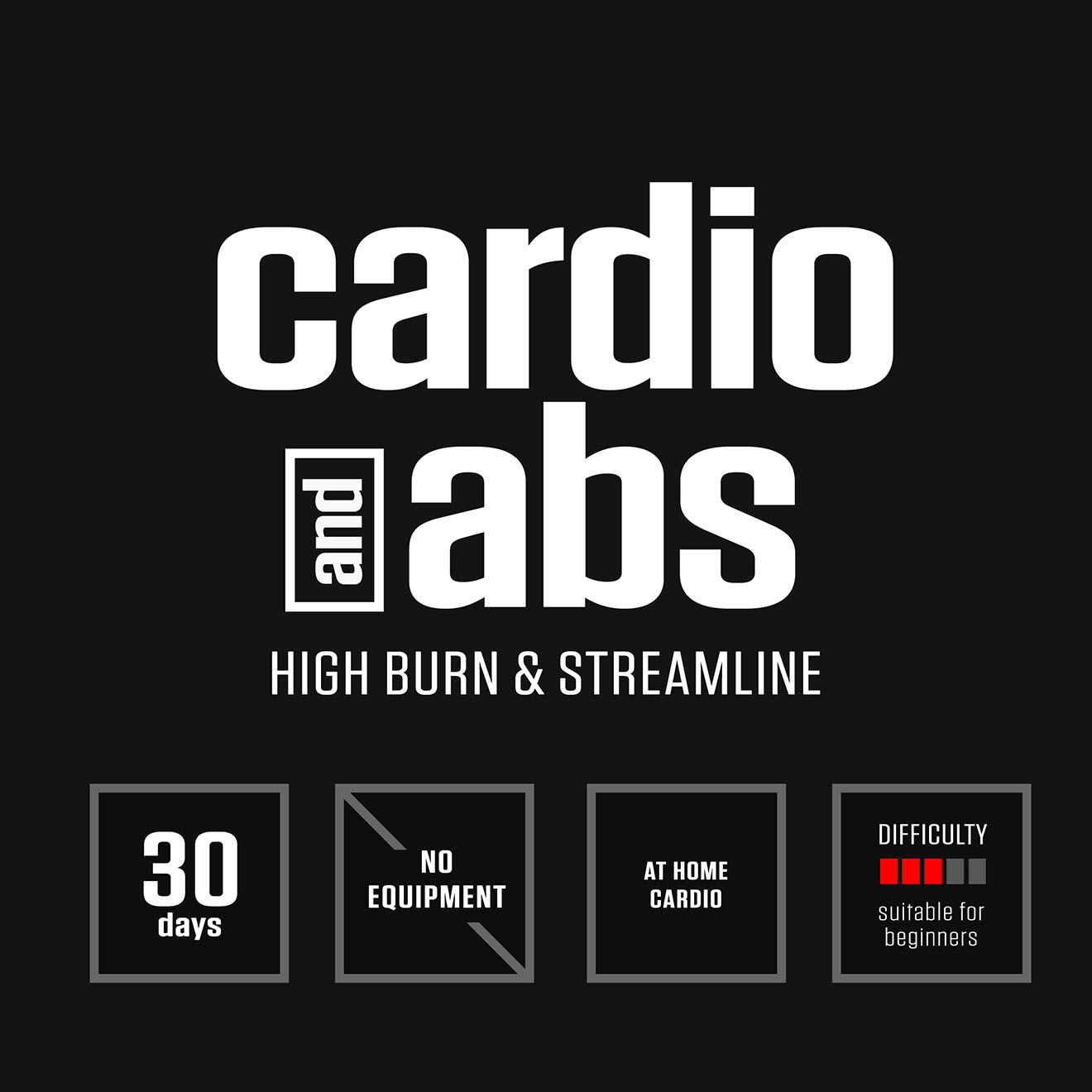 Cardio And Abs Program by DAREBEE