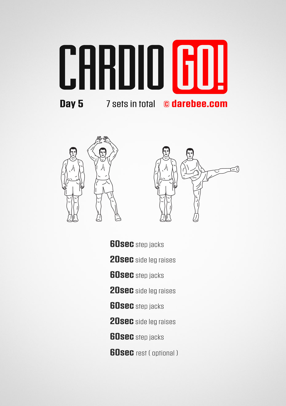 Cardio Go! - 30 Day Bodyweight Program